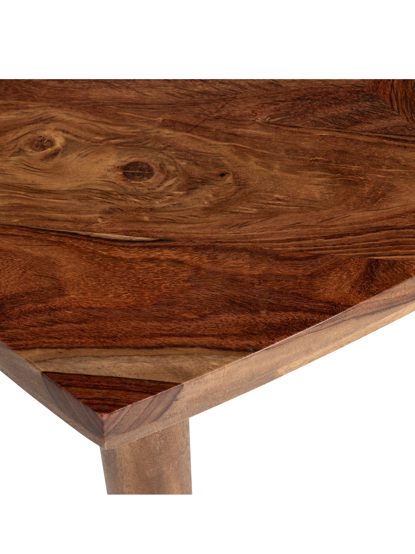 Vida Natural Wood Side Table