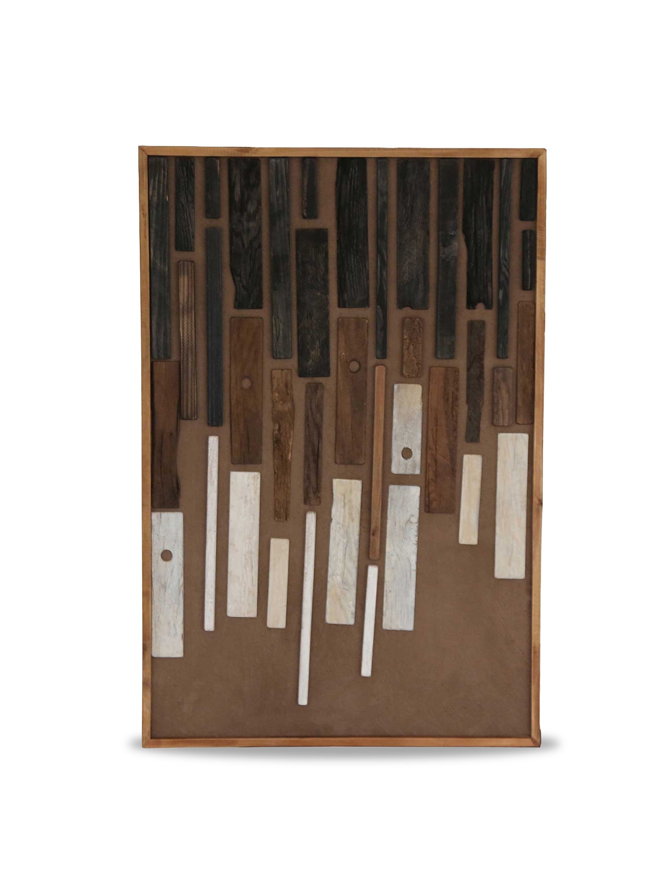 Mocha Abstract Wall Art Brown