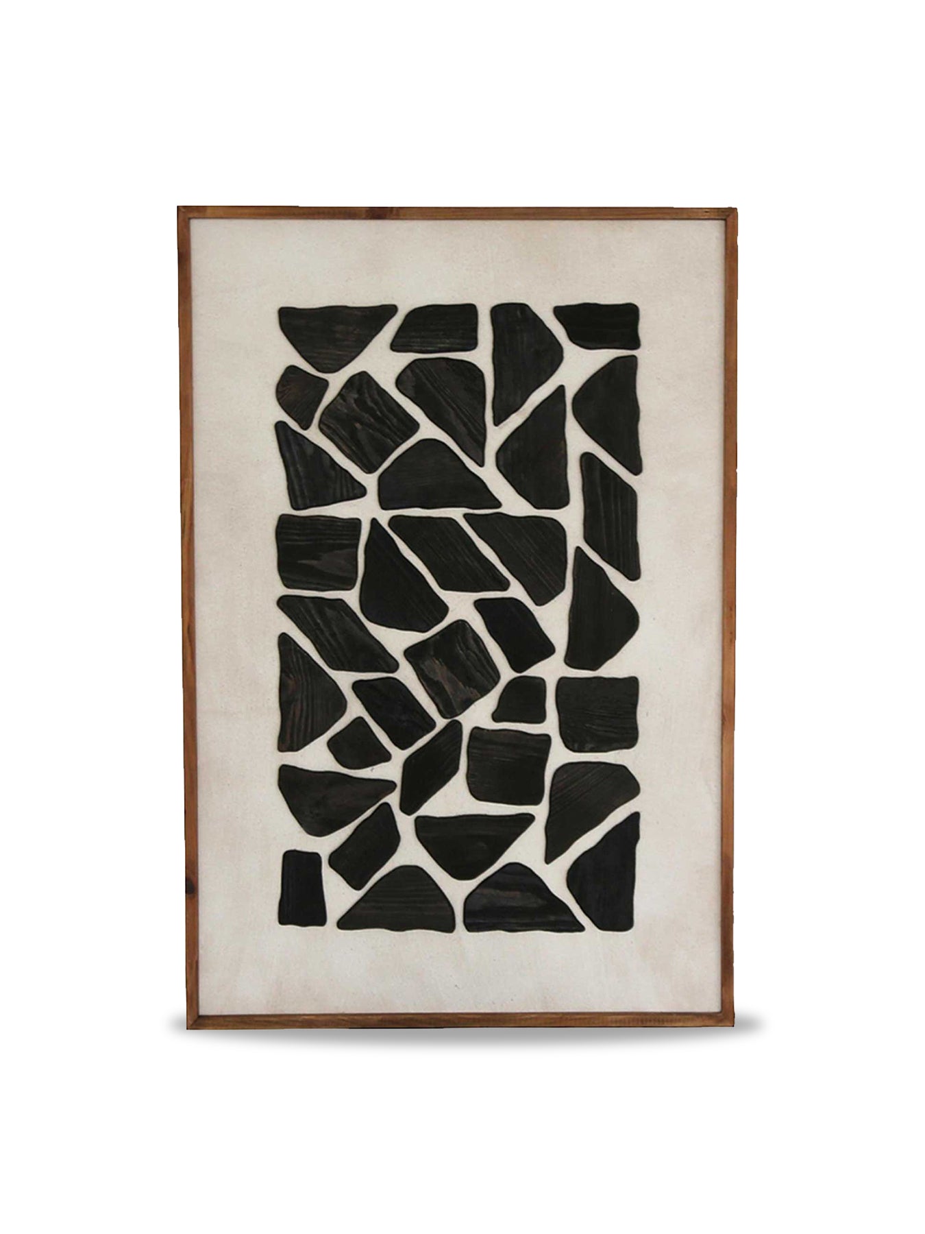 Black Mosaic Wall Art