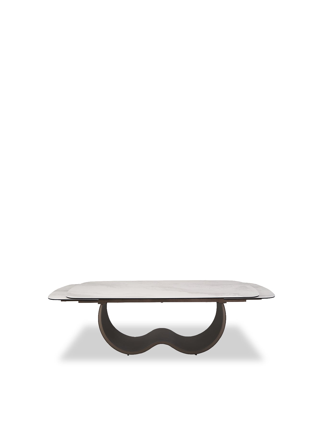 Corvus Extending Ceramic Dining Table Seats 8–12