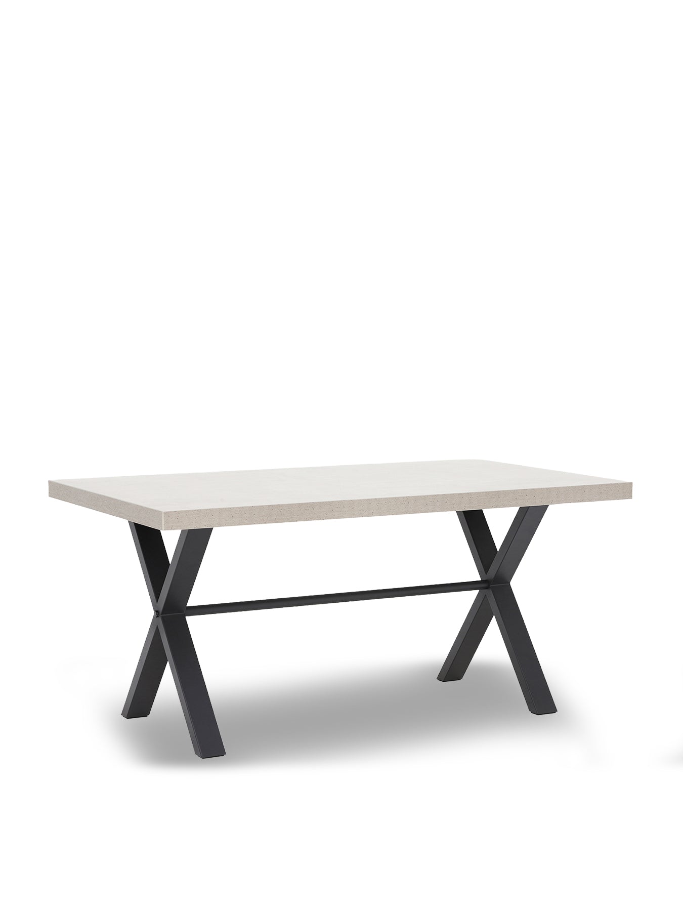 Kalmer Concrete Effect 160cm Dining Table