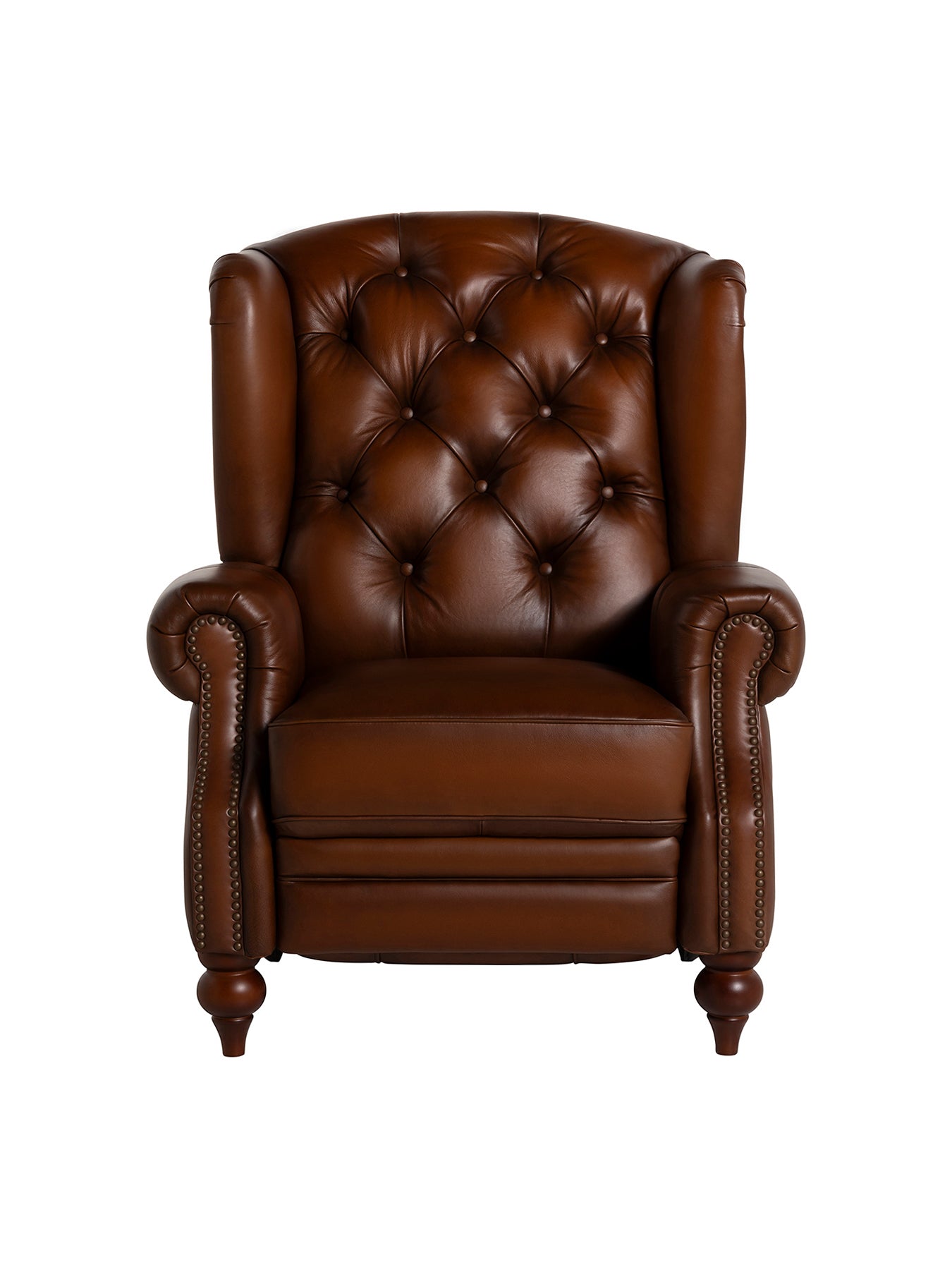 Ullswater Brown Leather Recliner Armchair