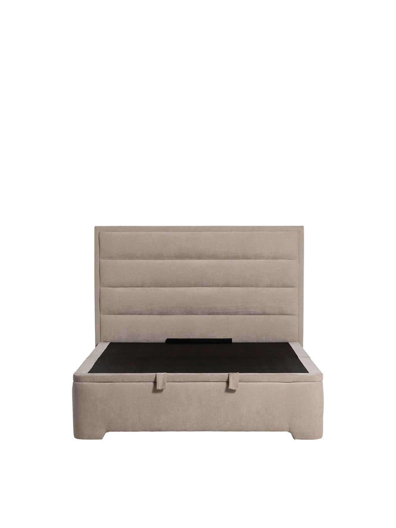 Rothbury Neutral Fabric Super King Ottoman Bed Frame