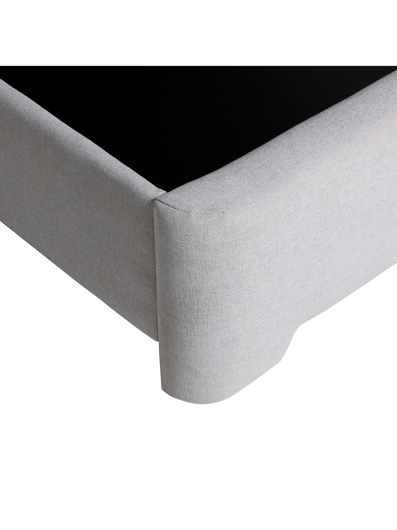 Rothbury Fabric Ottoman Bed Frame Super King Neutral