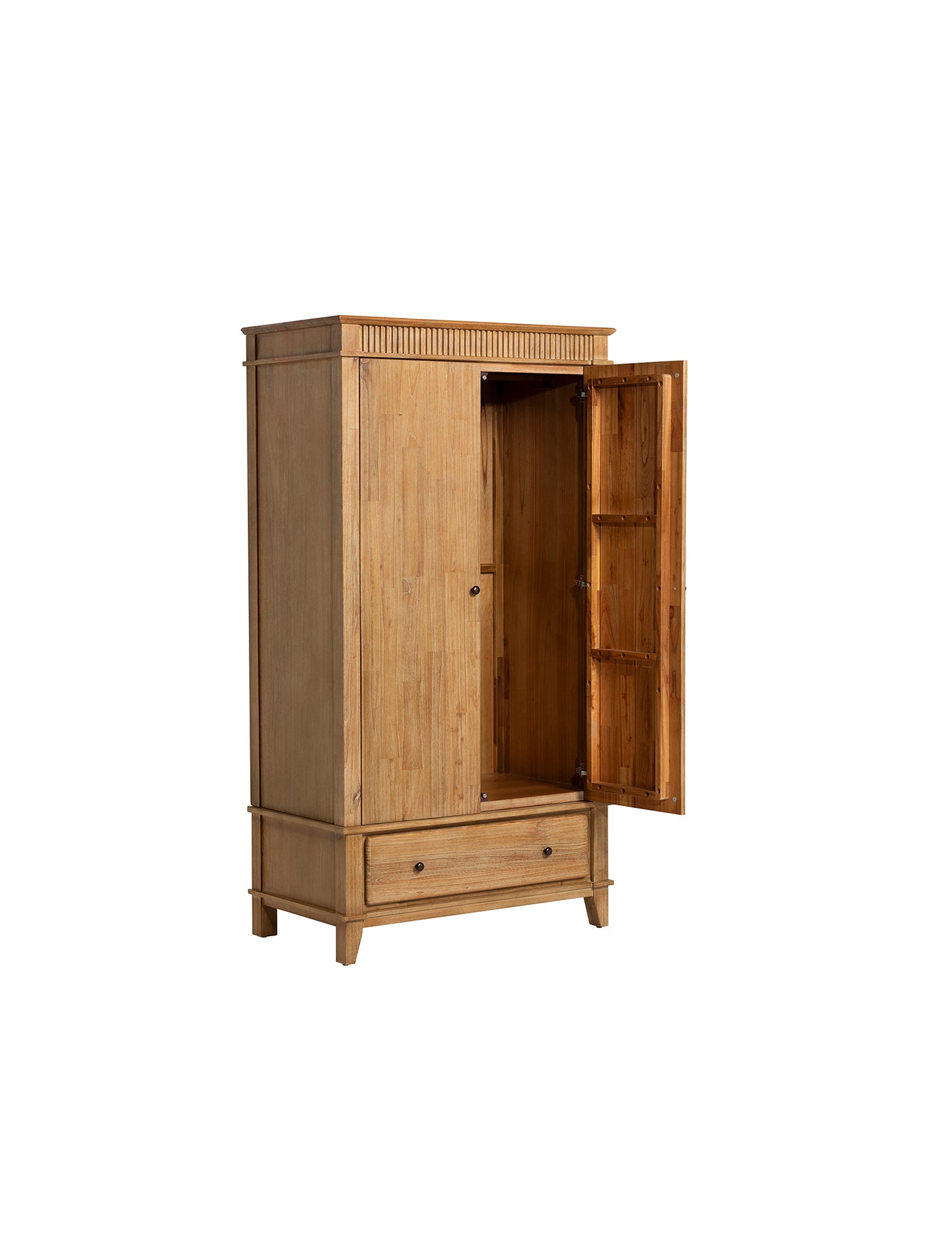 Selene Mindi Wood 2 Door Wardrobe