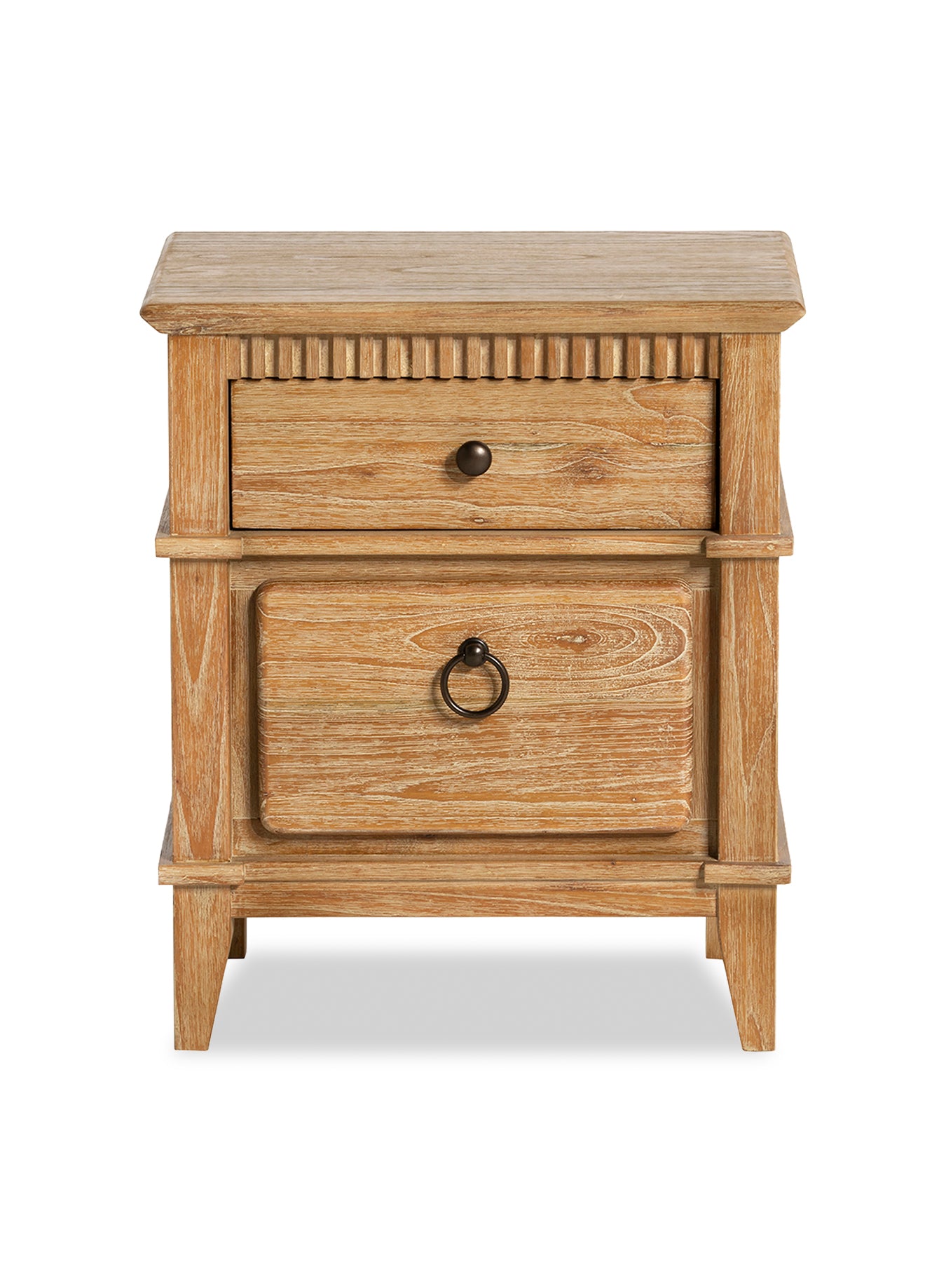 Selene Mindi Wood Bedside Cabinet