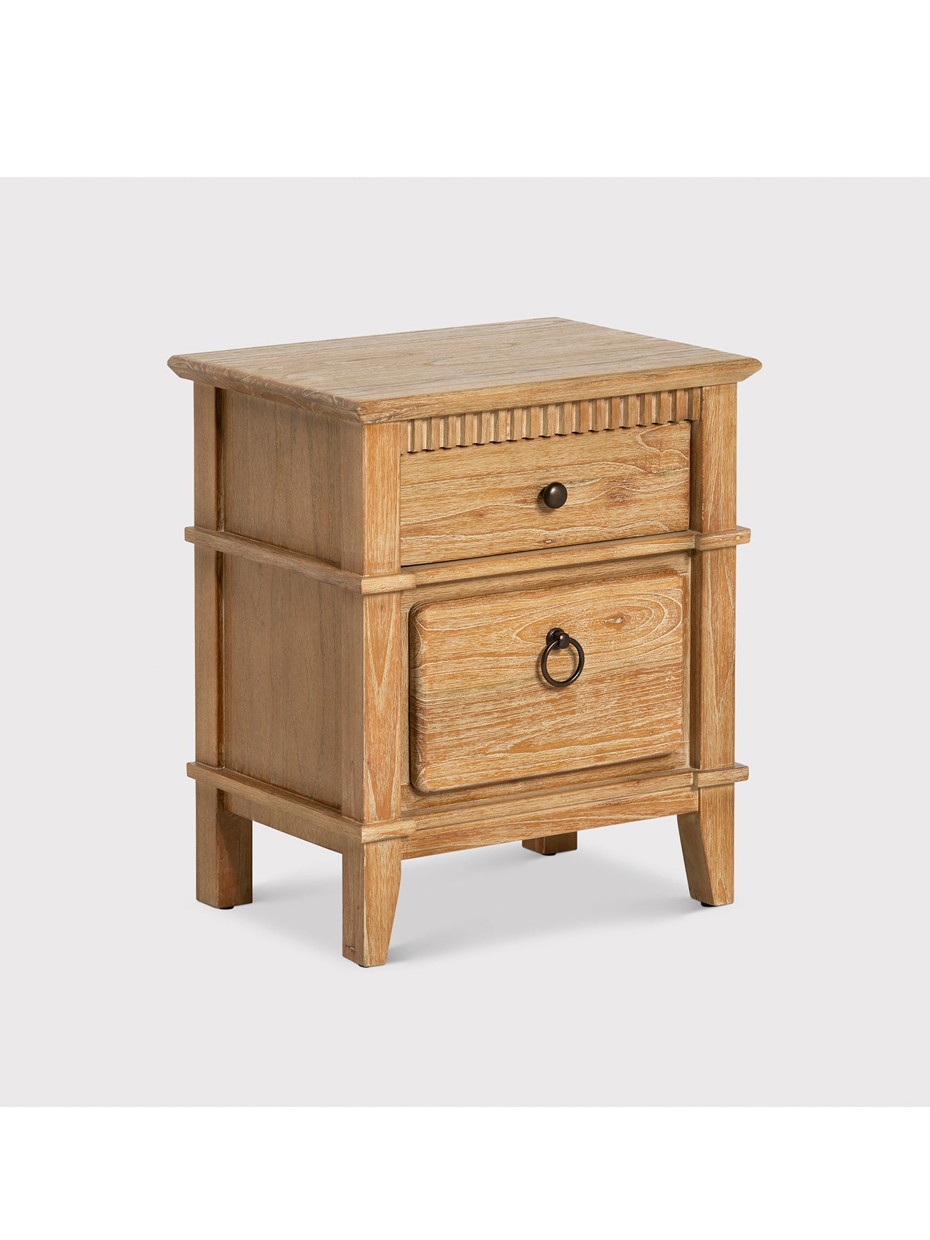 Selene Mindi Wood Bedside Cabinet