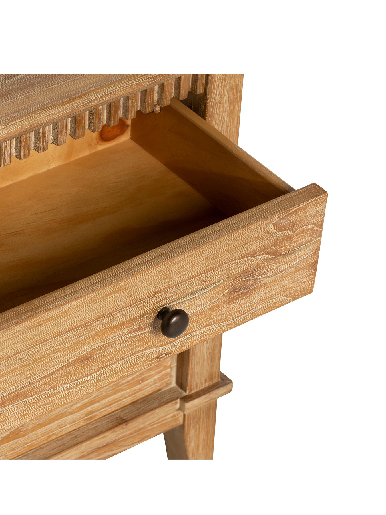 Selene Mindi Wood Bedside Cabinet