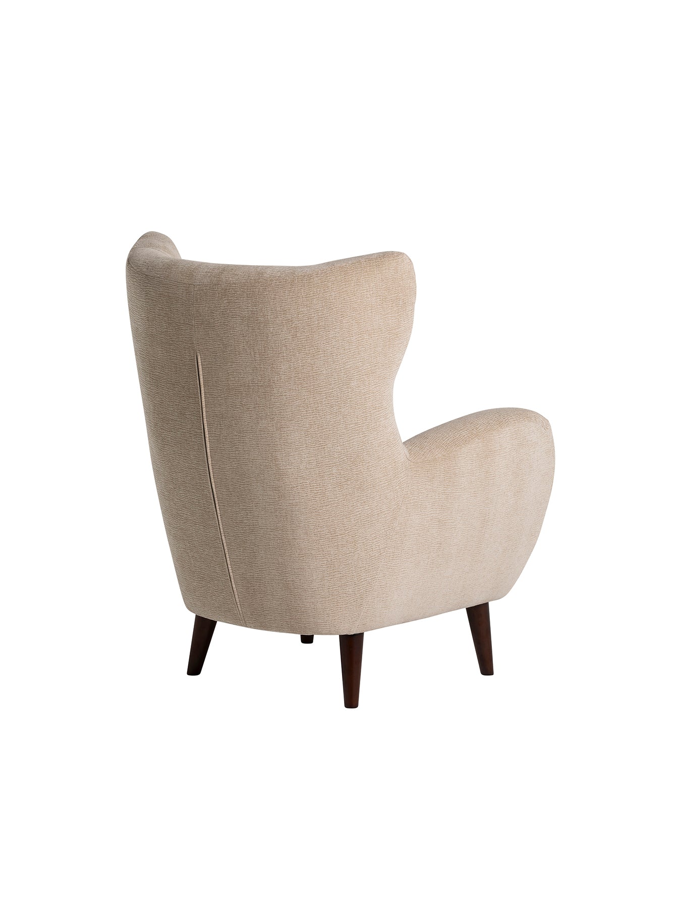 Lucian Neutral Fabric Accent Chair