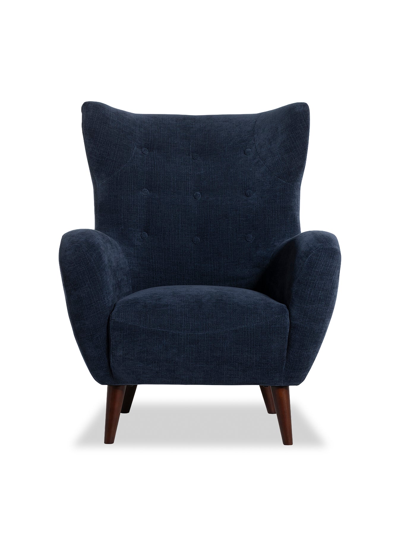 Lucian Blue Fabric Armchair