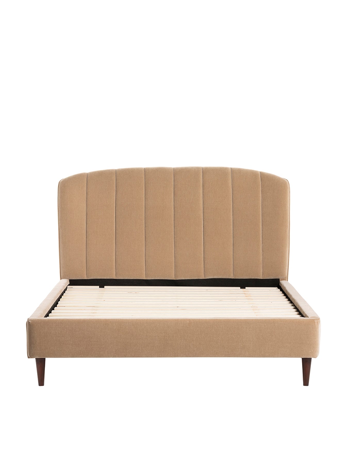 Reyes Light Brown Super King Bed Frame