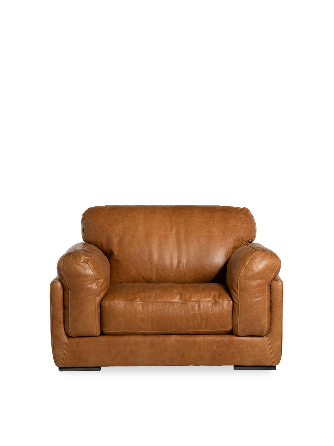 Ledbury Leather Snuggle Chair