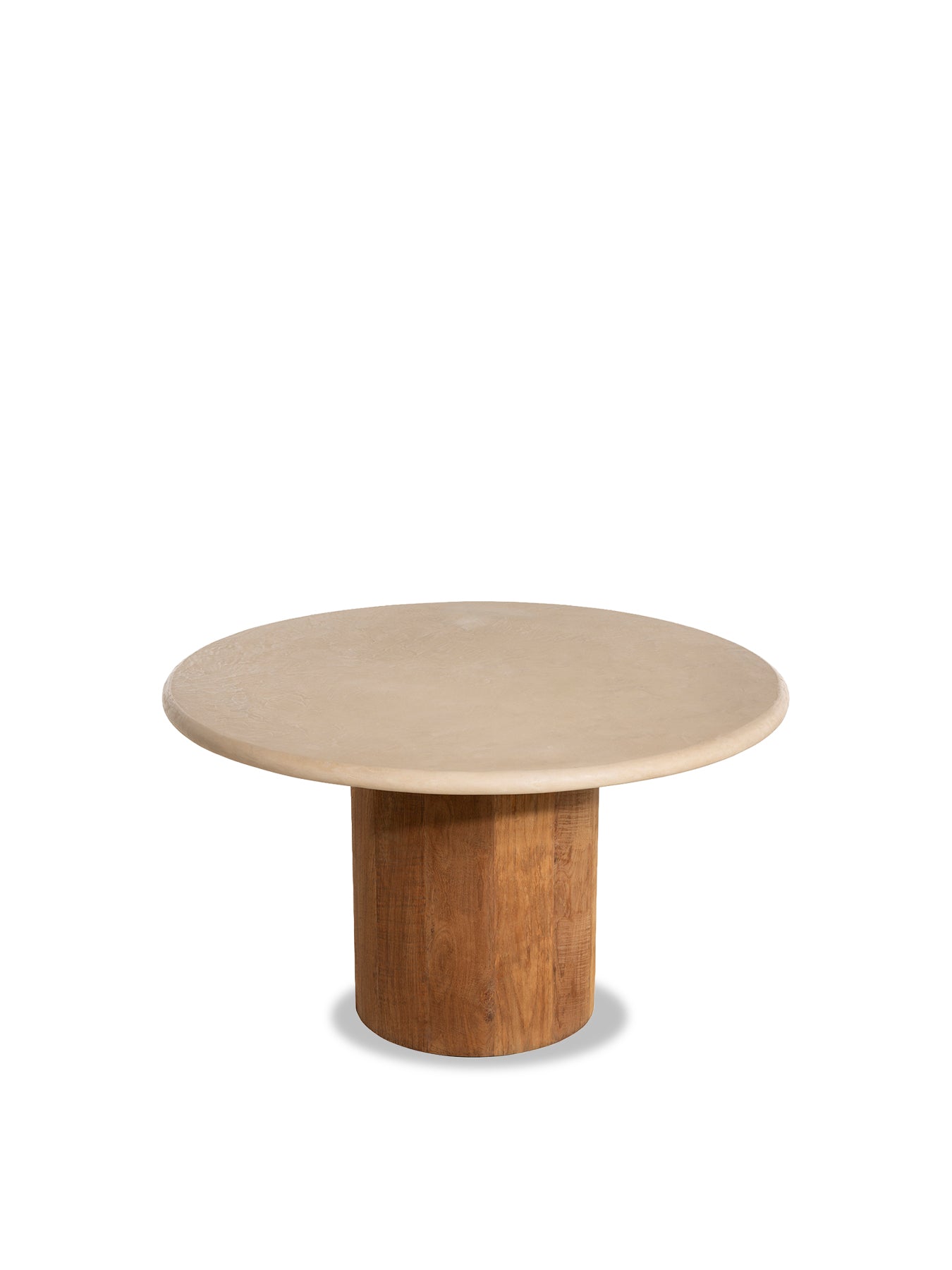 Panama Faux Stone Round Dining Table