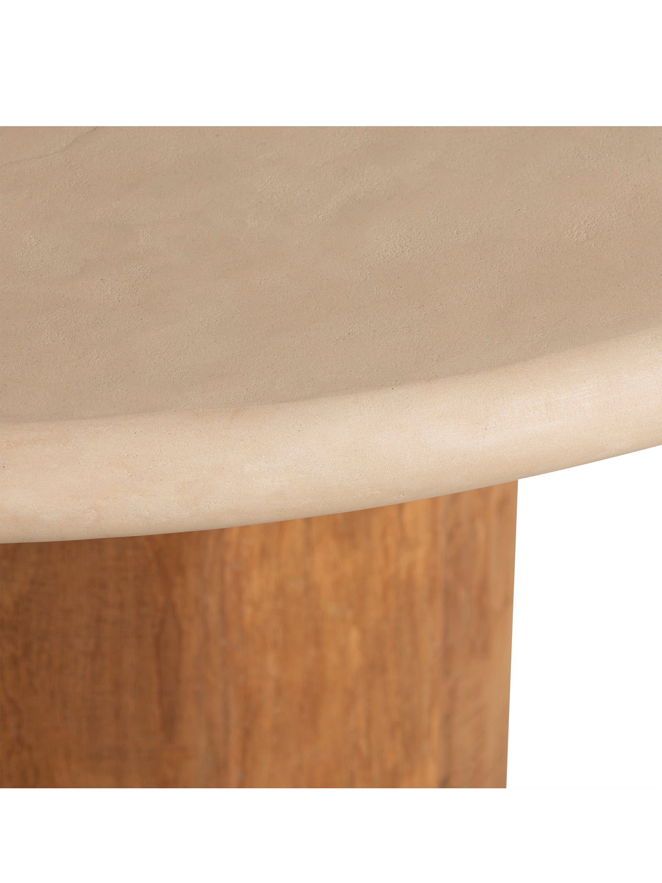 Panama Faux Stone Round Dining Table