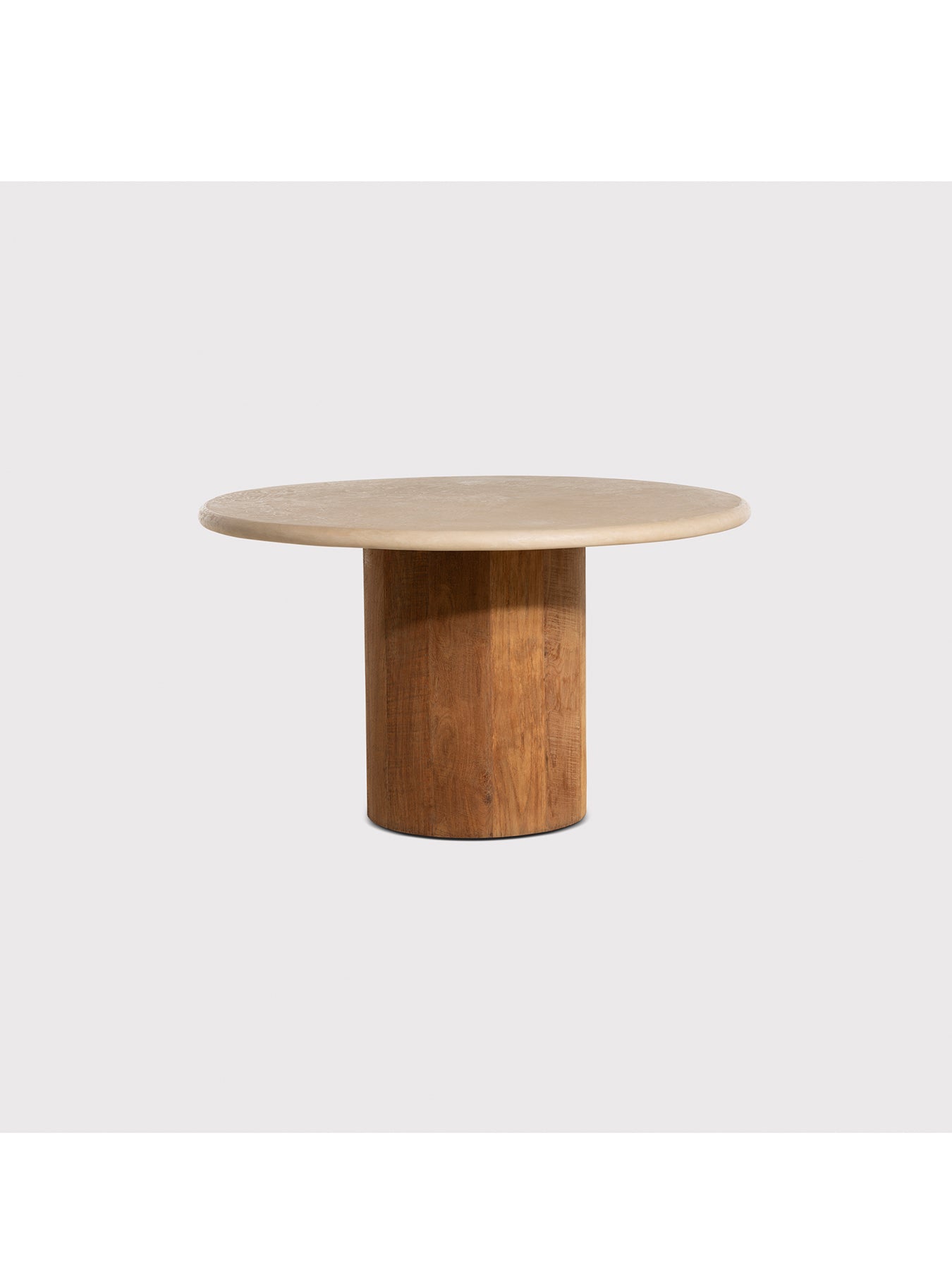 Panama Faux Stone Round Dining Table