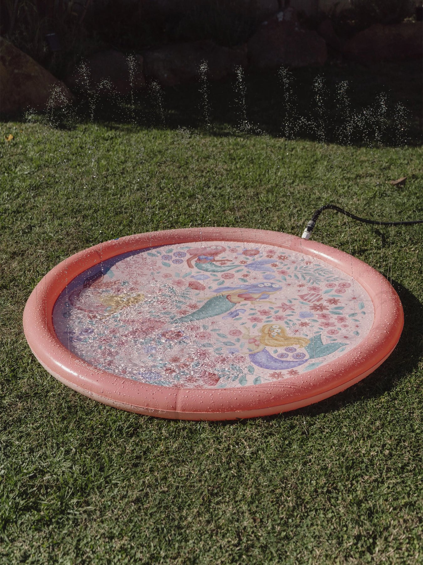 Dreamy Mermaid Sprinkler Mat