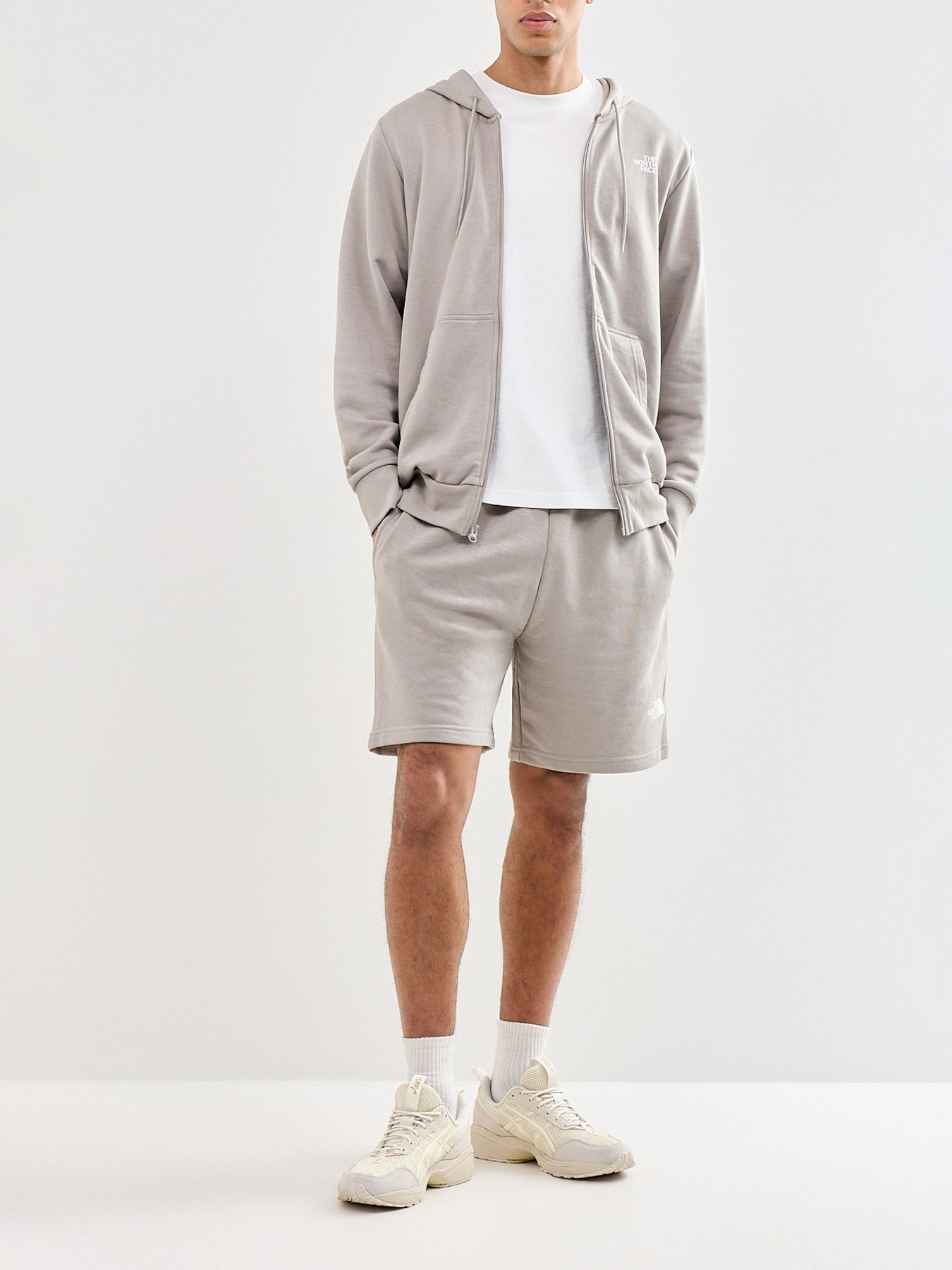 Lightweight Regular Sweat Shorts Grey