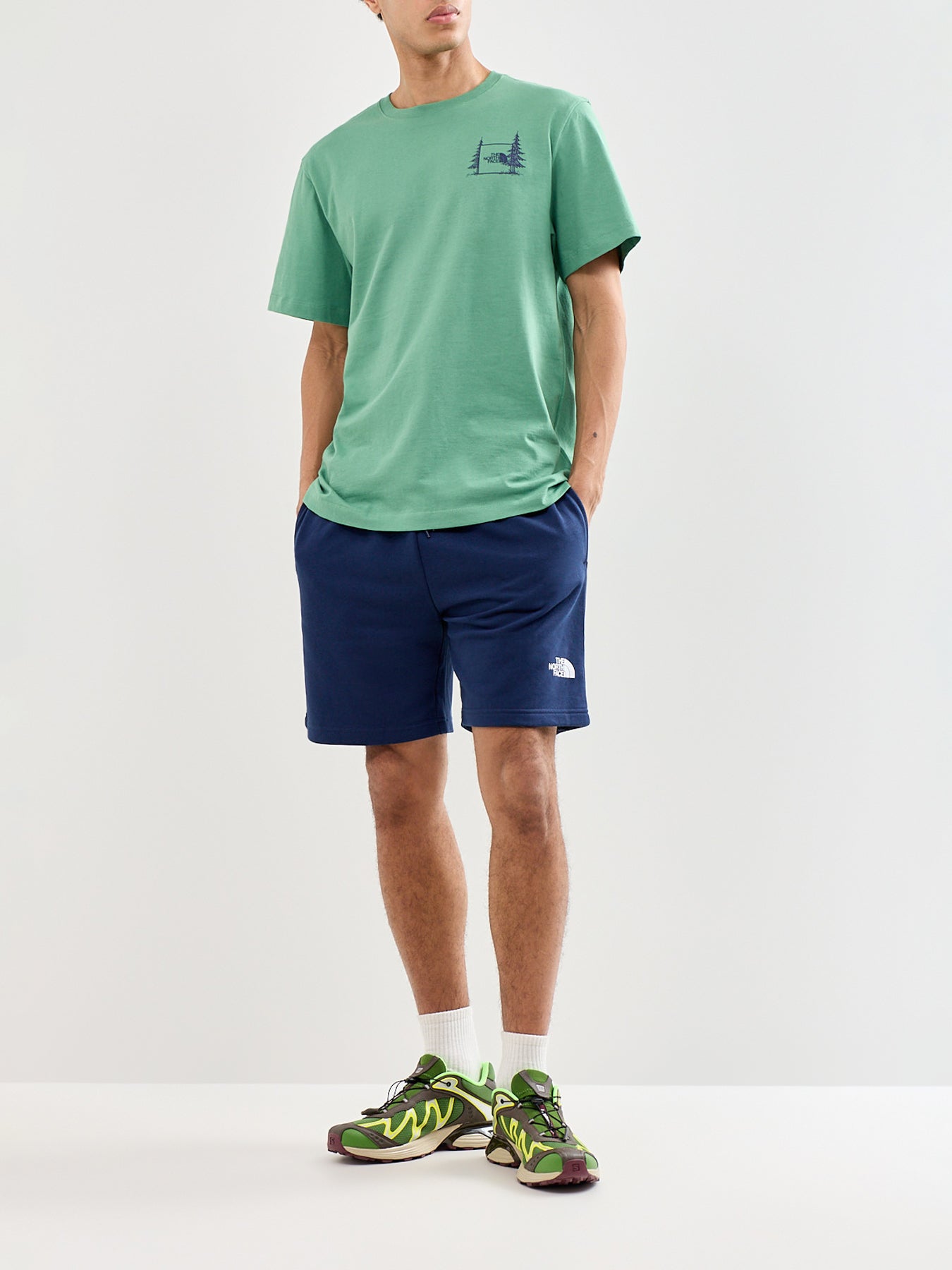 Lightweight Regular Sweat Shorts Navy