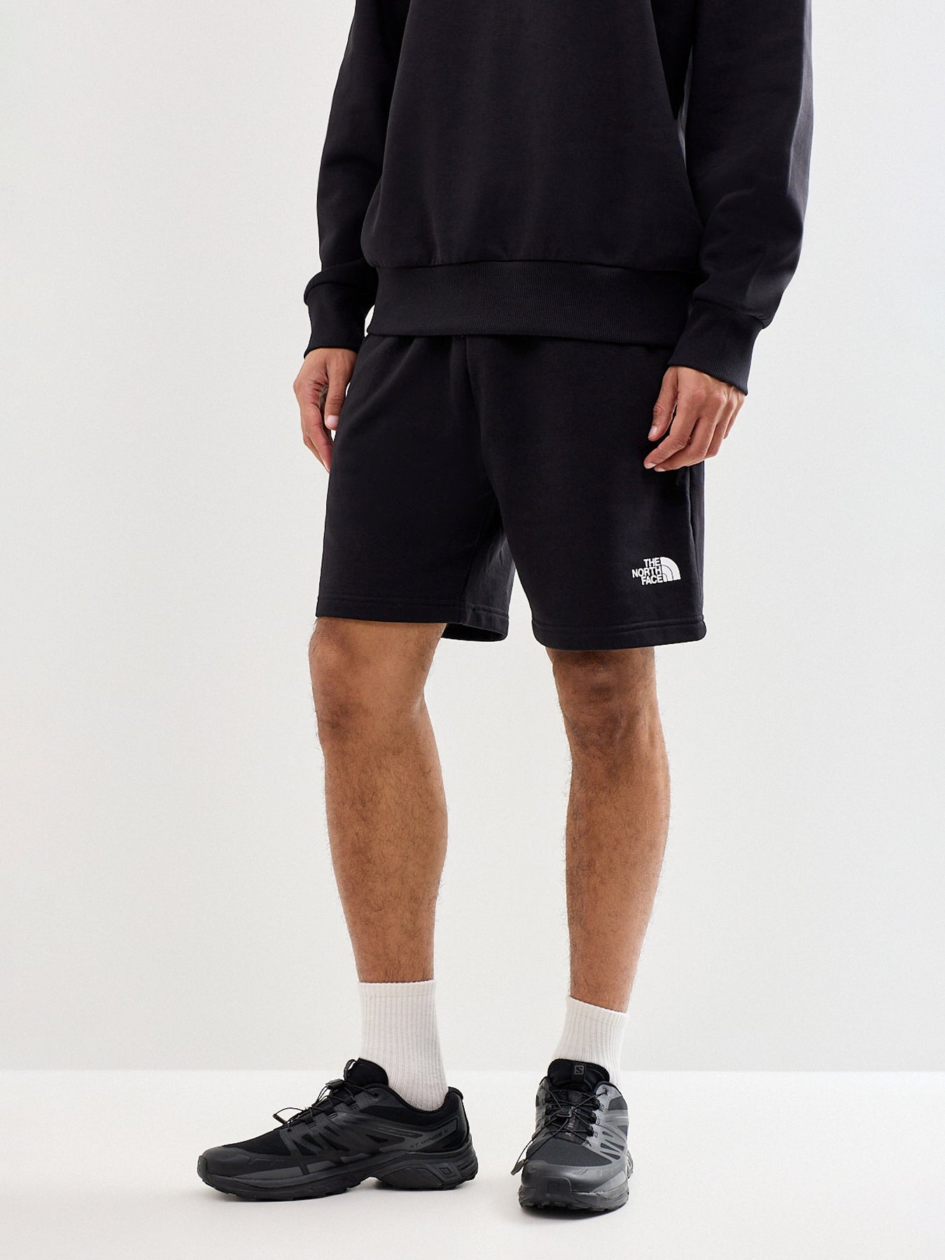 Lightweight Regular Sweat Shorts Black