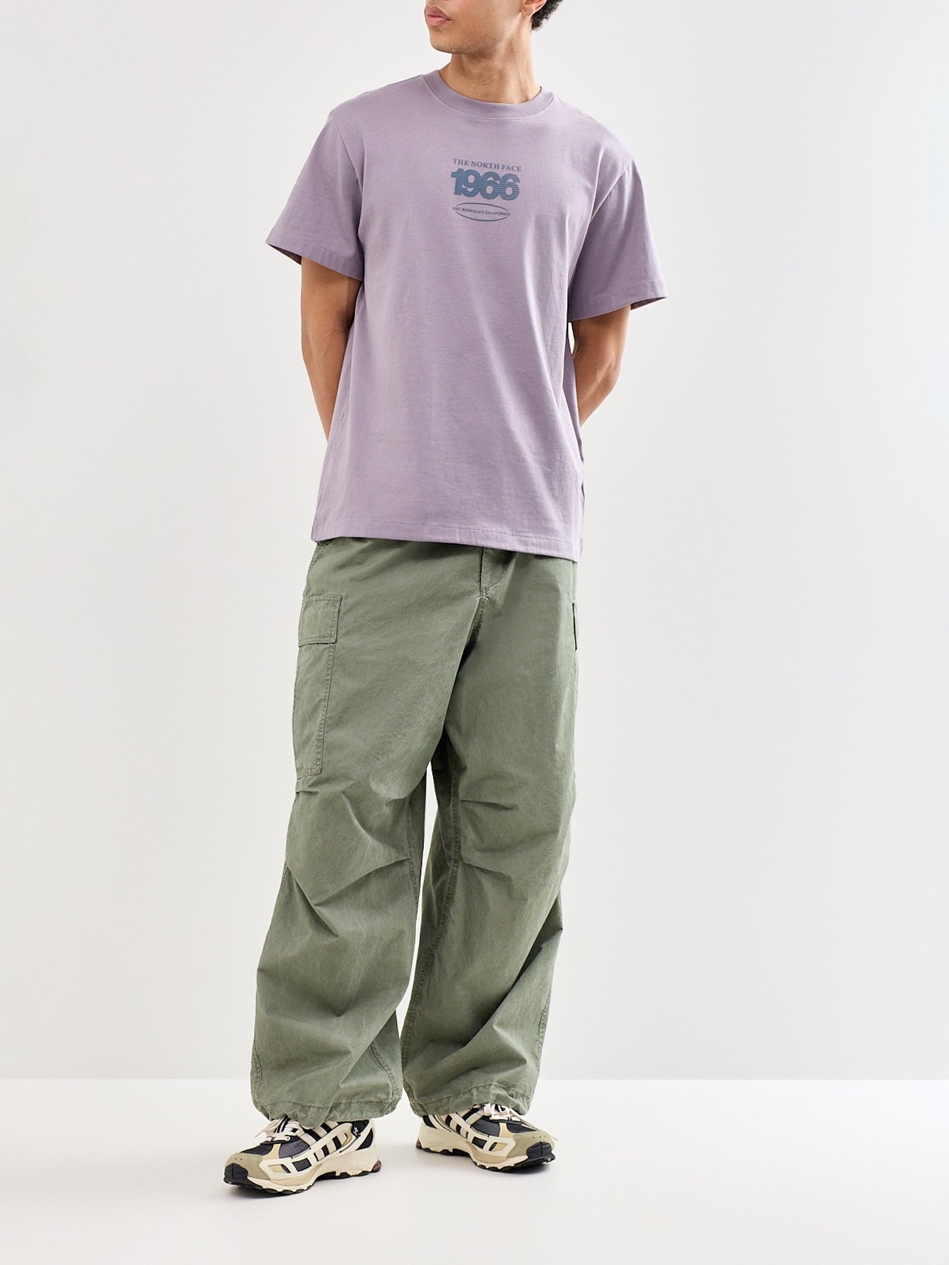 Track Graphic T-Shirt Purple