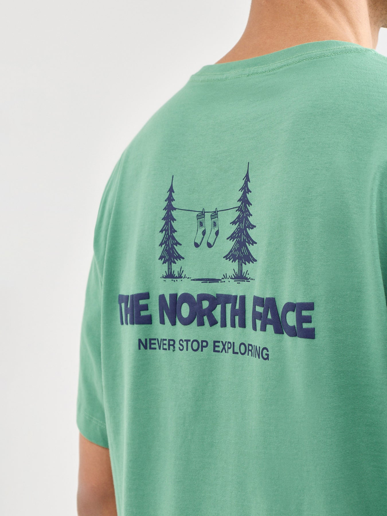 Camping Relaxed T-Shirt Green