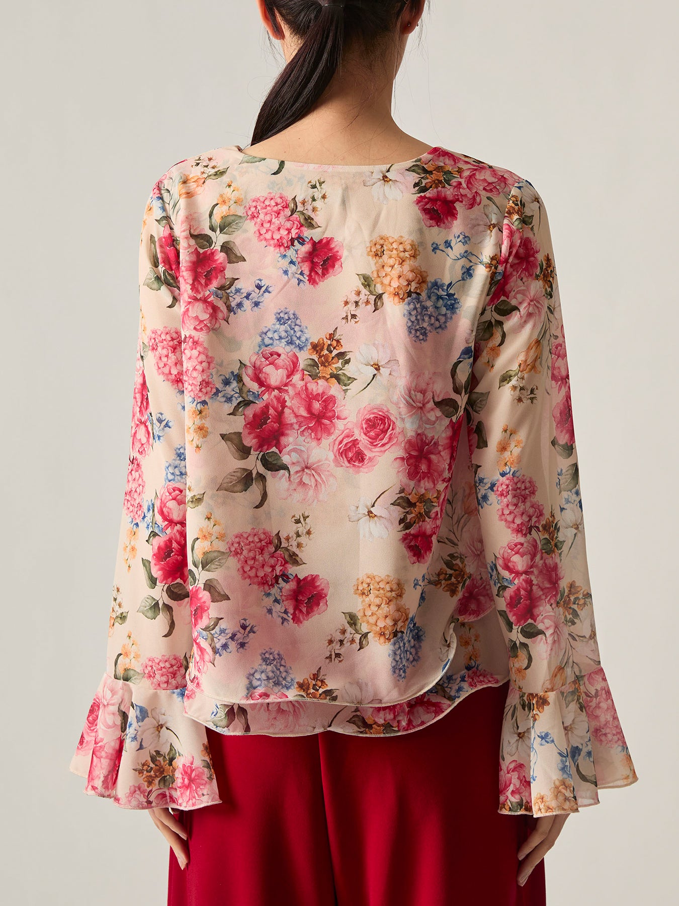 Floral Print Blouse
