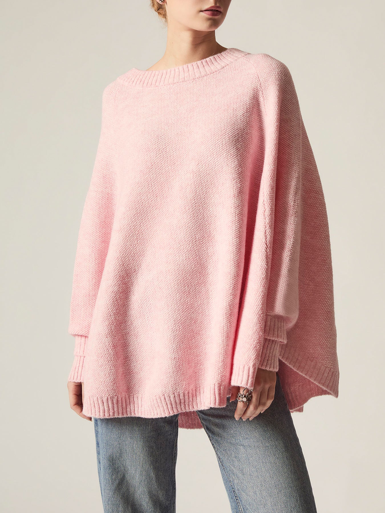 Pale Pink One Size Pullover Pink