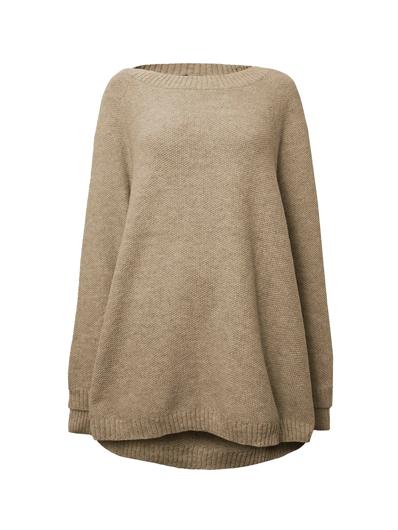 Oversized Pullover Beige
