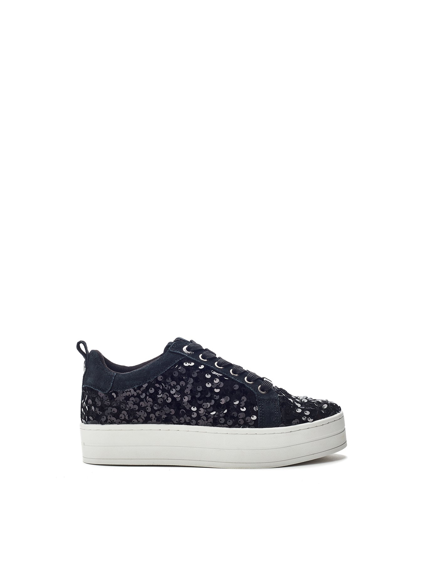 Buttercupp Lace Up Trainers Black