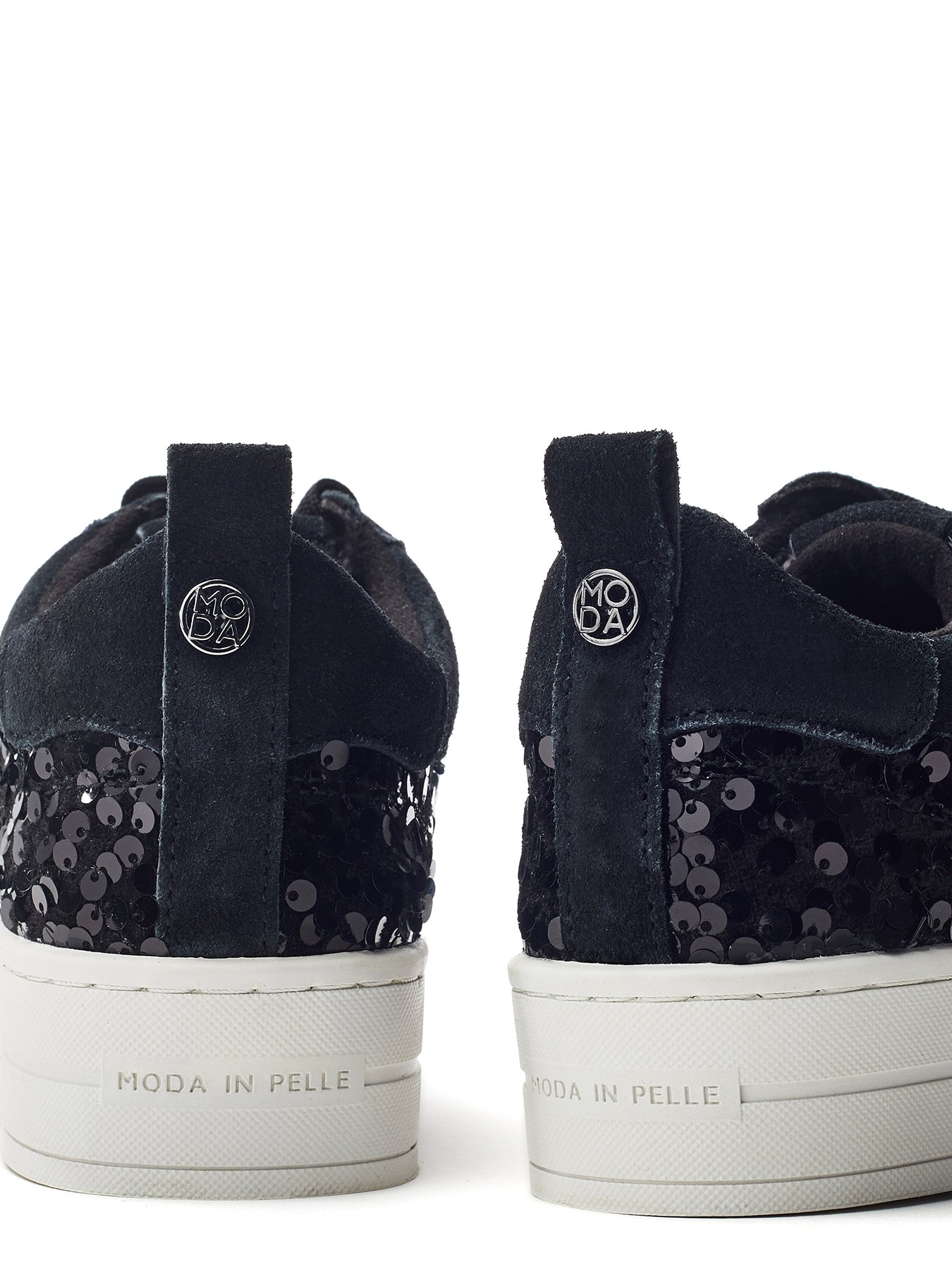 Buttercupp Lace Up Trainers Black
