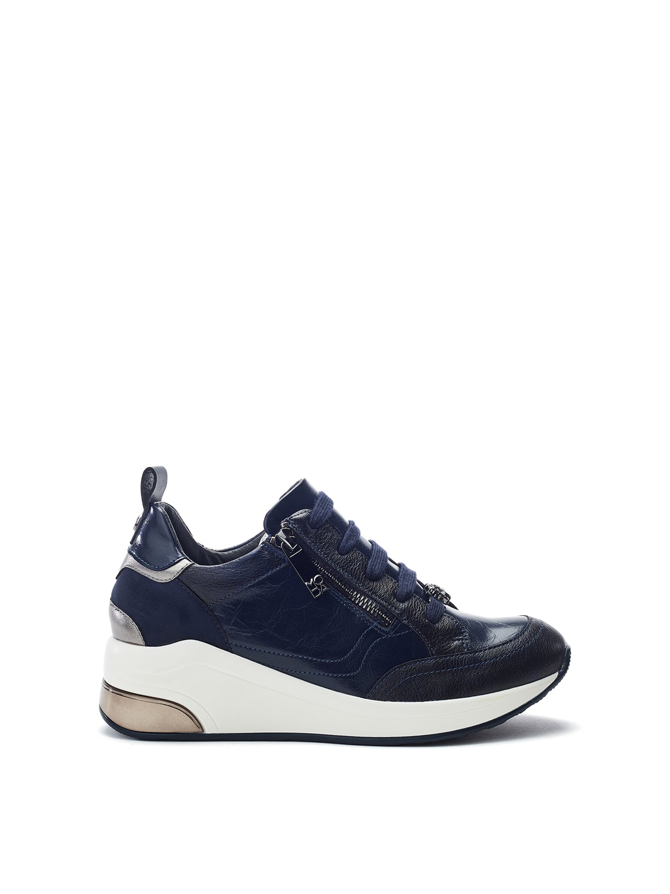 Corali Lace Up Trainers Blue