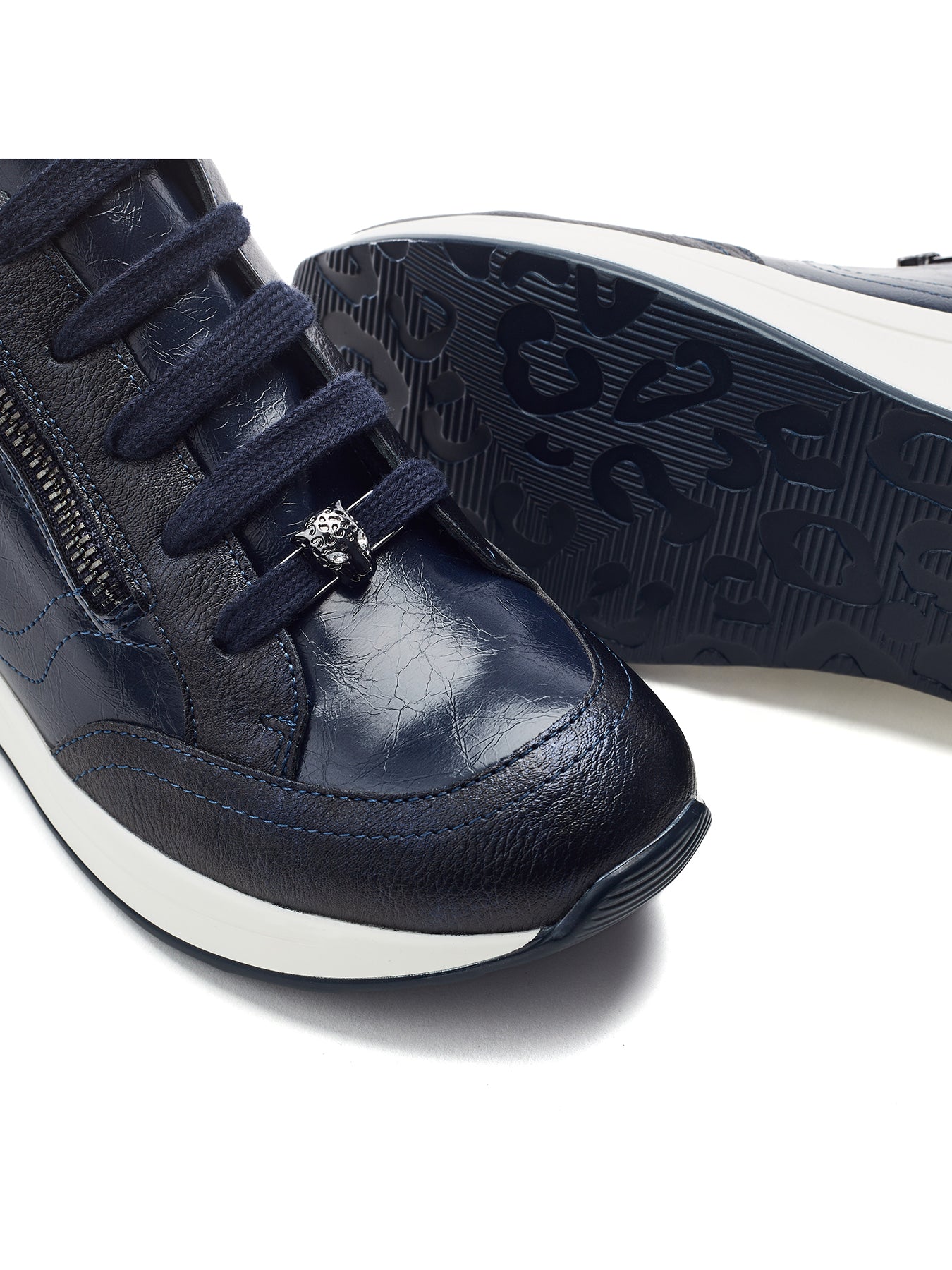 Corali Lace Up Trainers Blue
