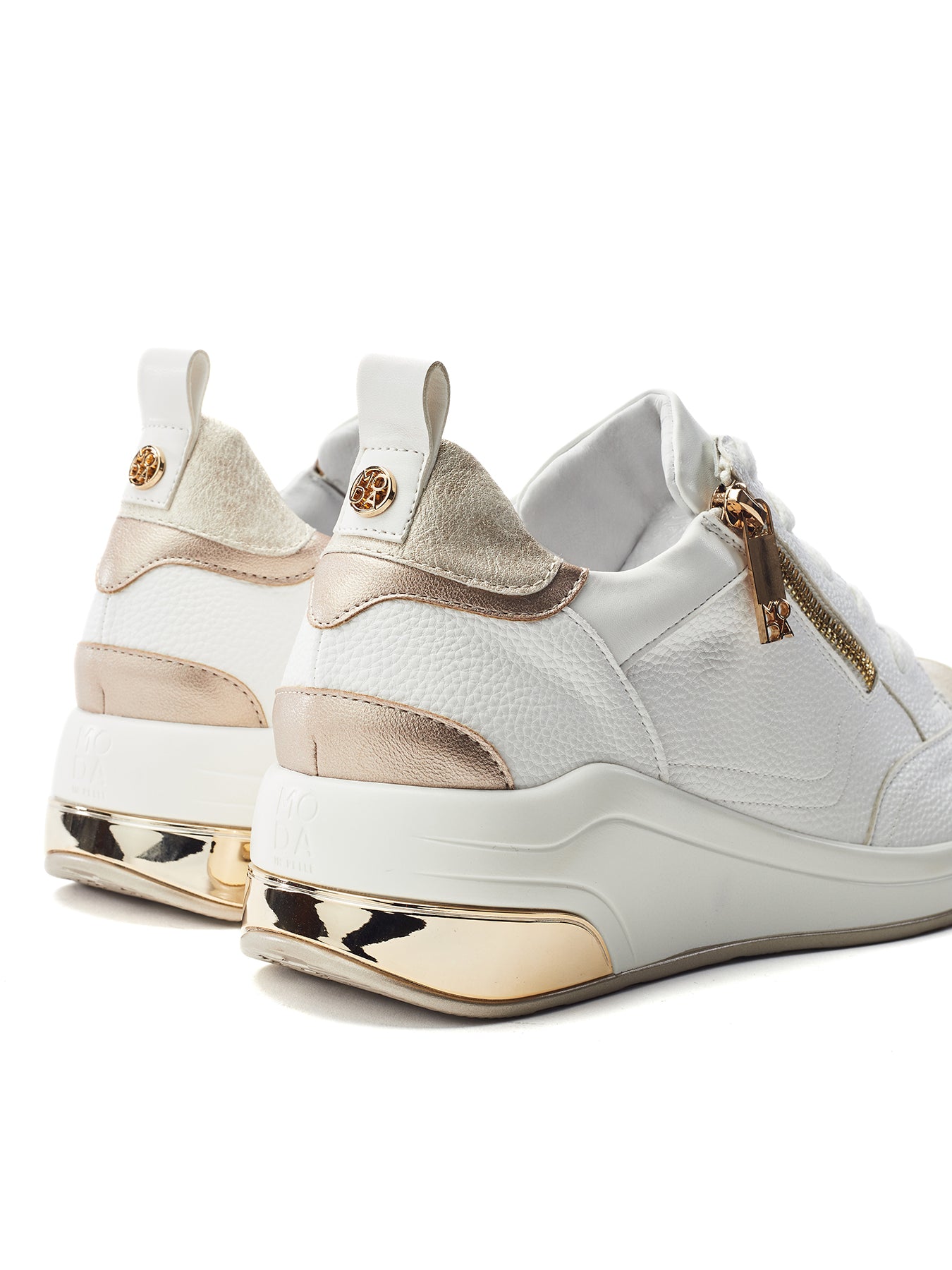 Corali Lace Up Trainers White