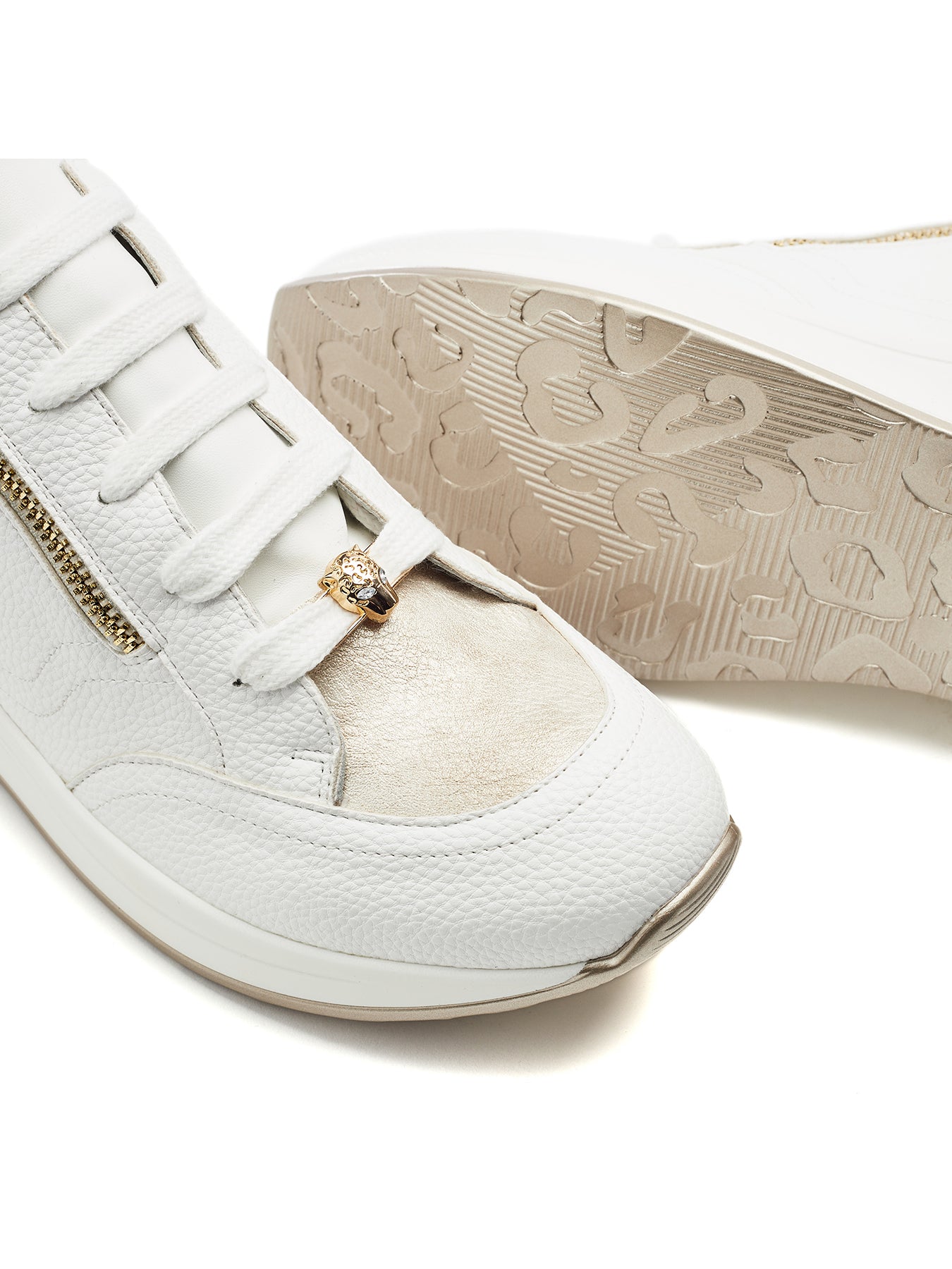 Corali Lace Up Trainers White