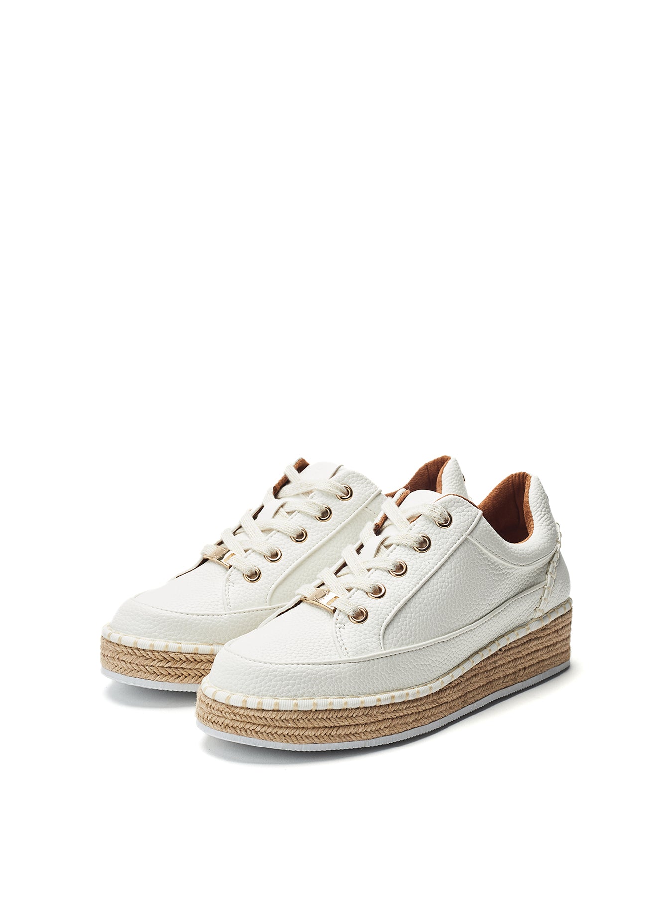 Corie Lace Up Trainers White