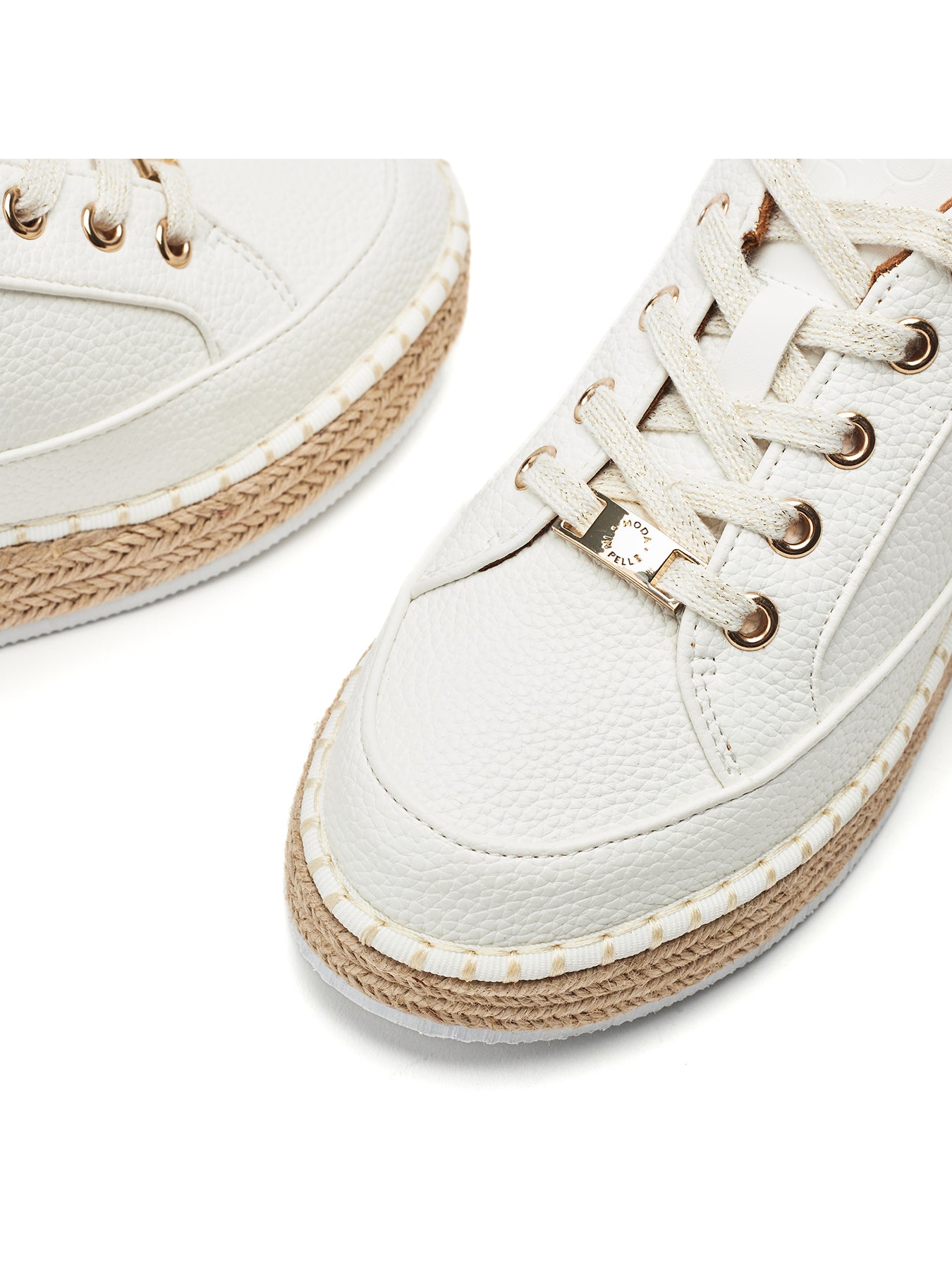 Corie Lace Up Trainers White
