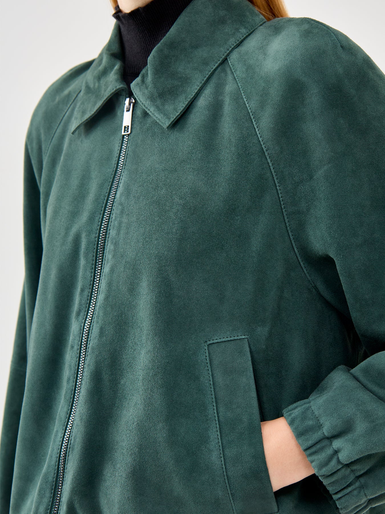 Zuppa Leather Jacket Green
