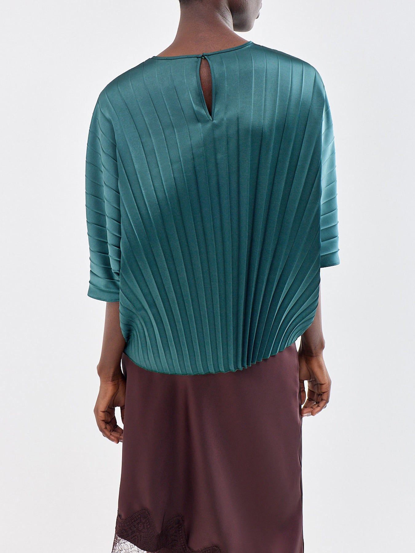 Aureo Woven Waistcoat Green