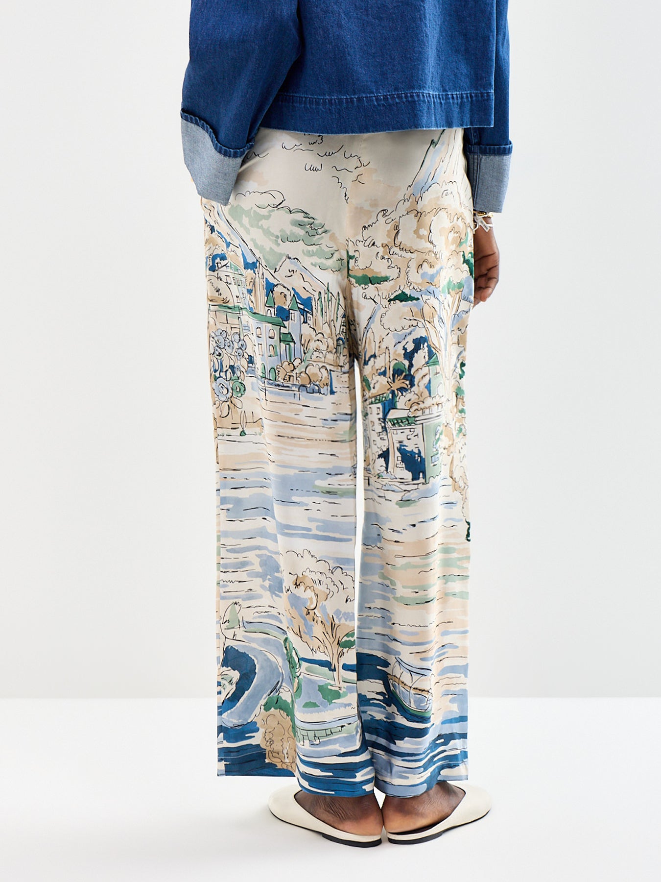 Curva Trousers Blue