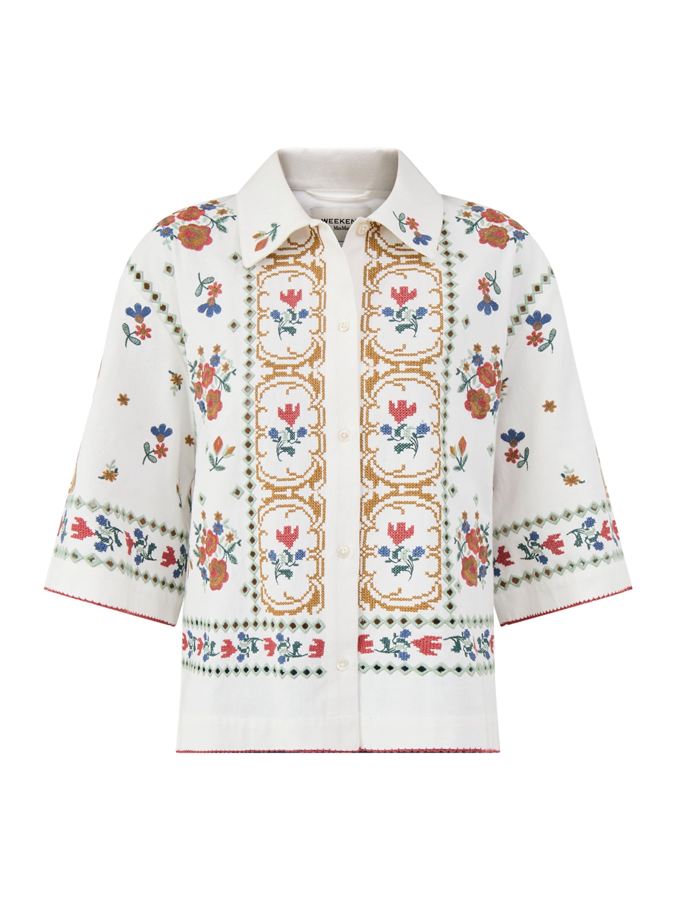 Farsa Cross-Stitch Shirt