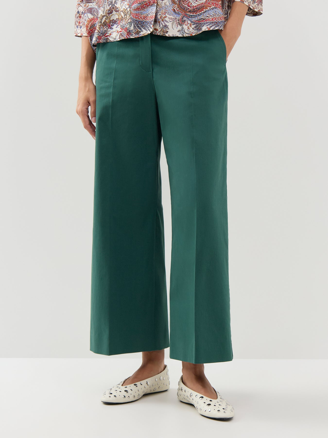 Urial Wide Leg Trousers