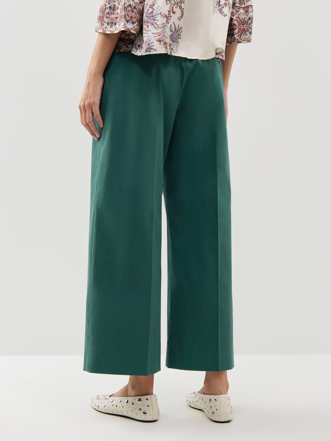 Urial Wide Leg Trousers