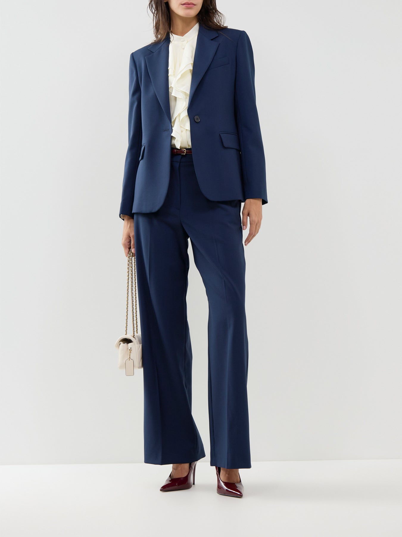 Lamine Wool Blazer