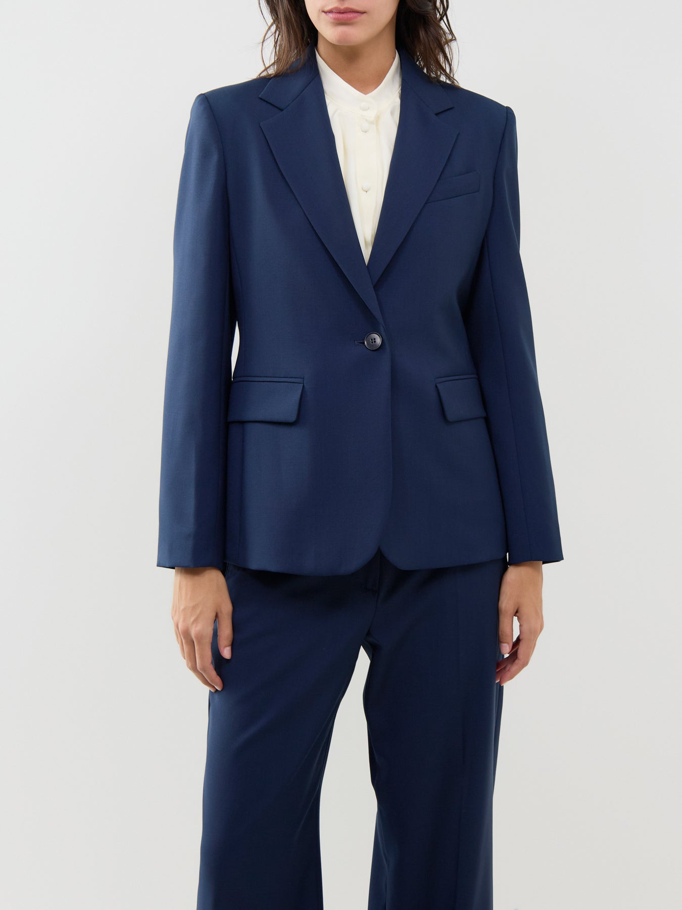 Lamine Wool Blazer