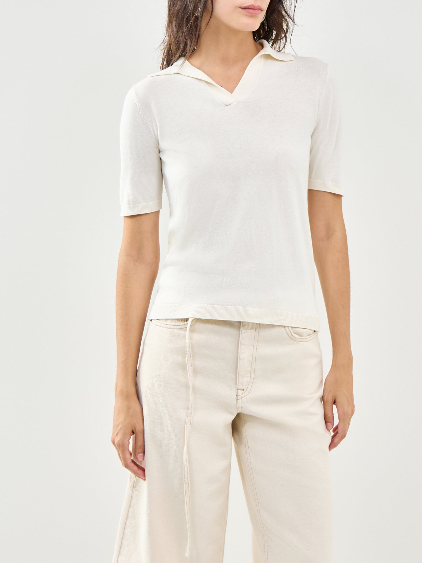 Roncolo Polo Shirt Cream