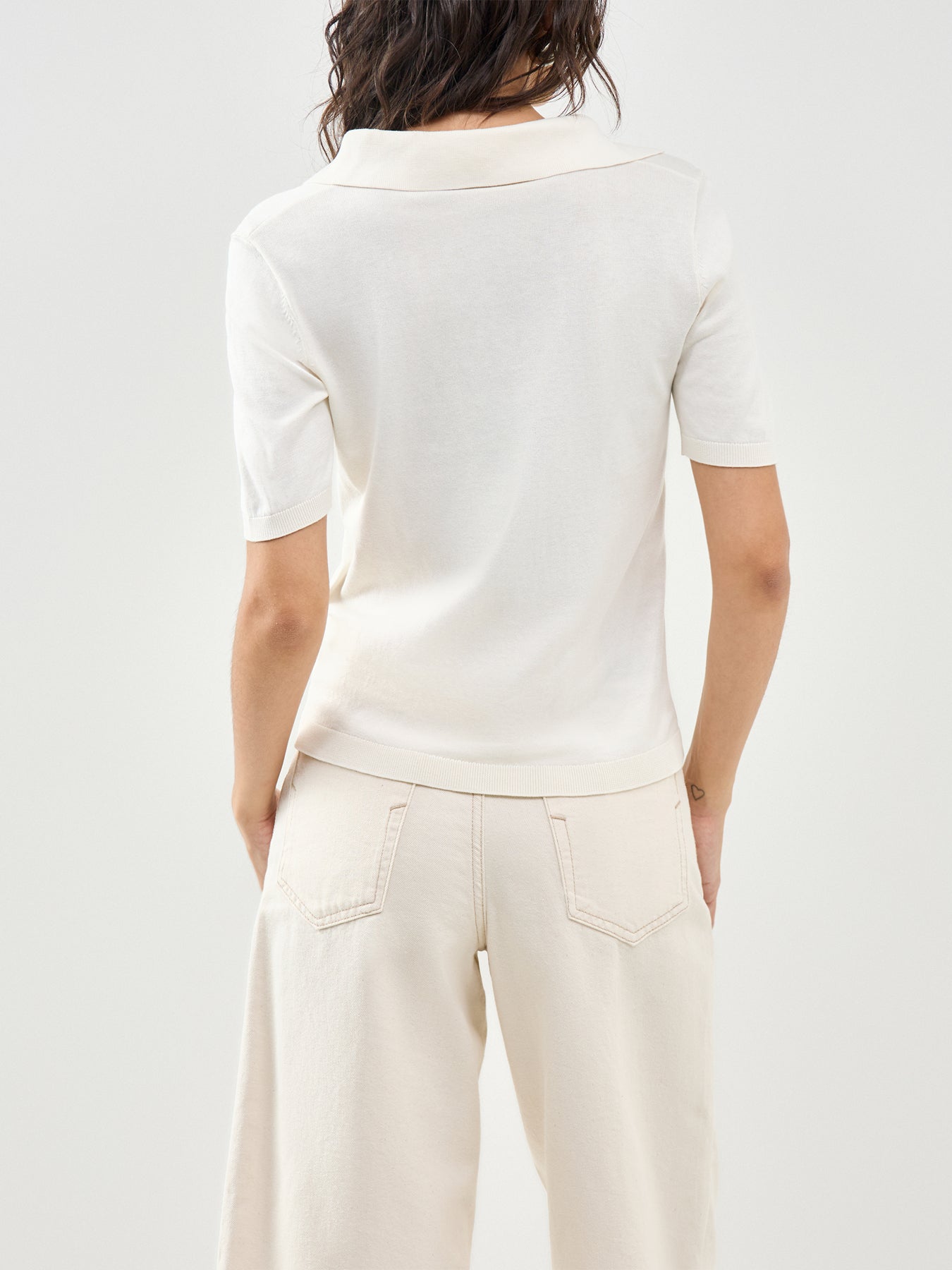 Roncolo Polo Shirt Cream