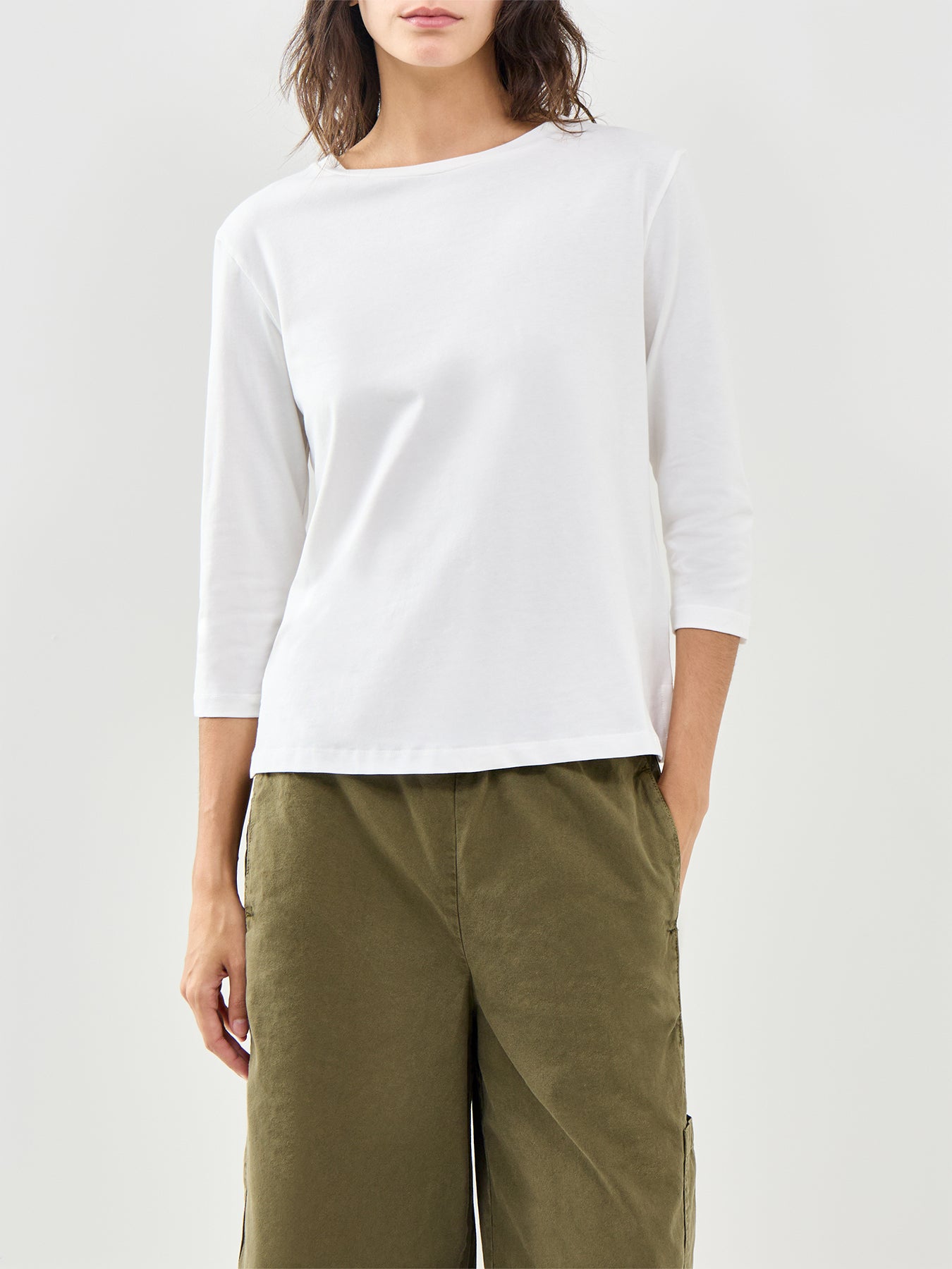 Multia Long Sleeve T-Shirt White