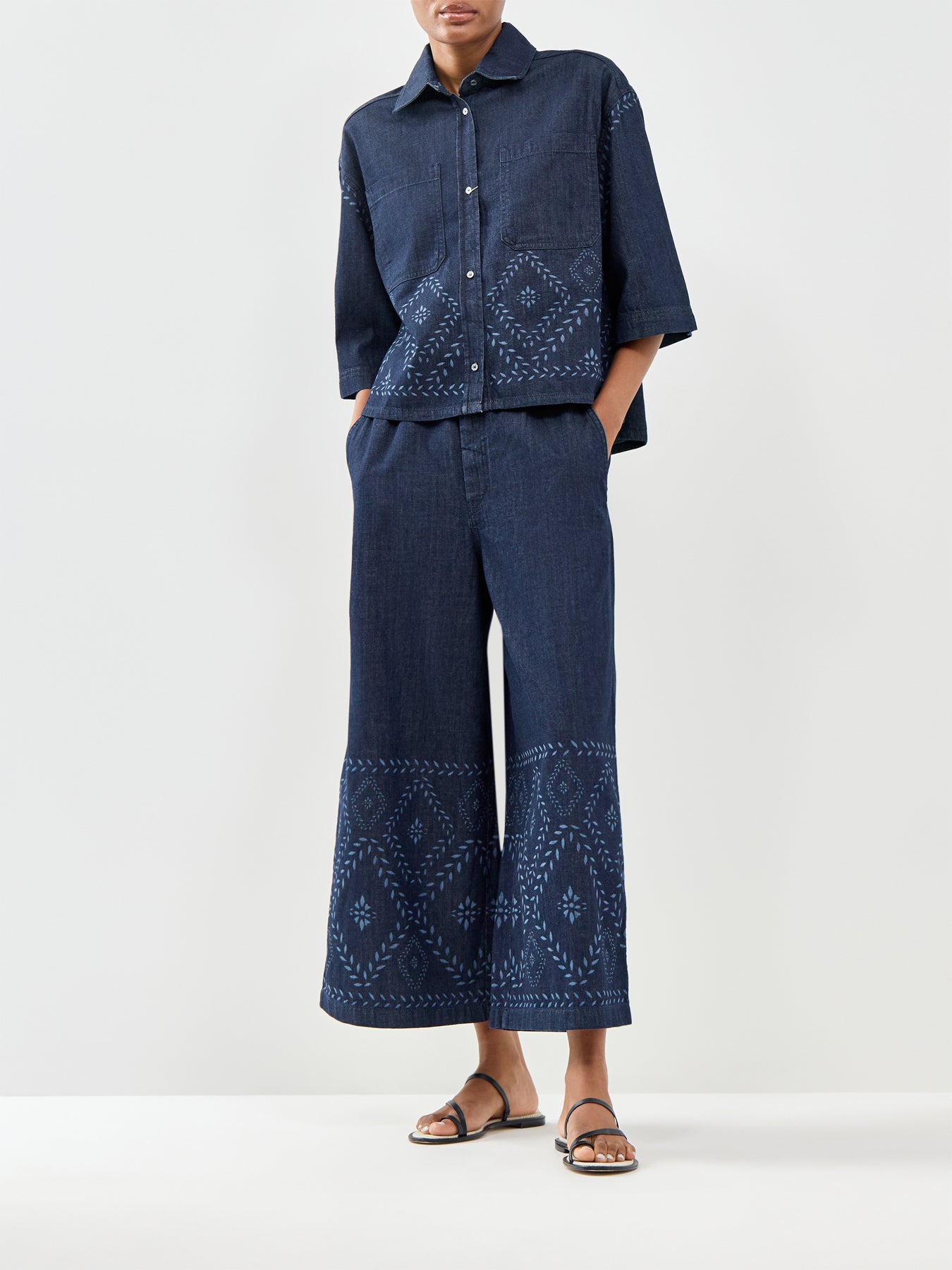 Lampada Wide Leg Jeans Navy