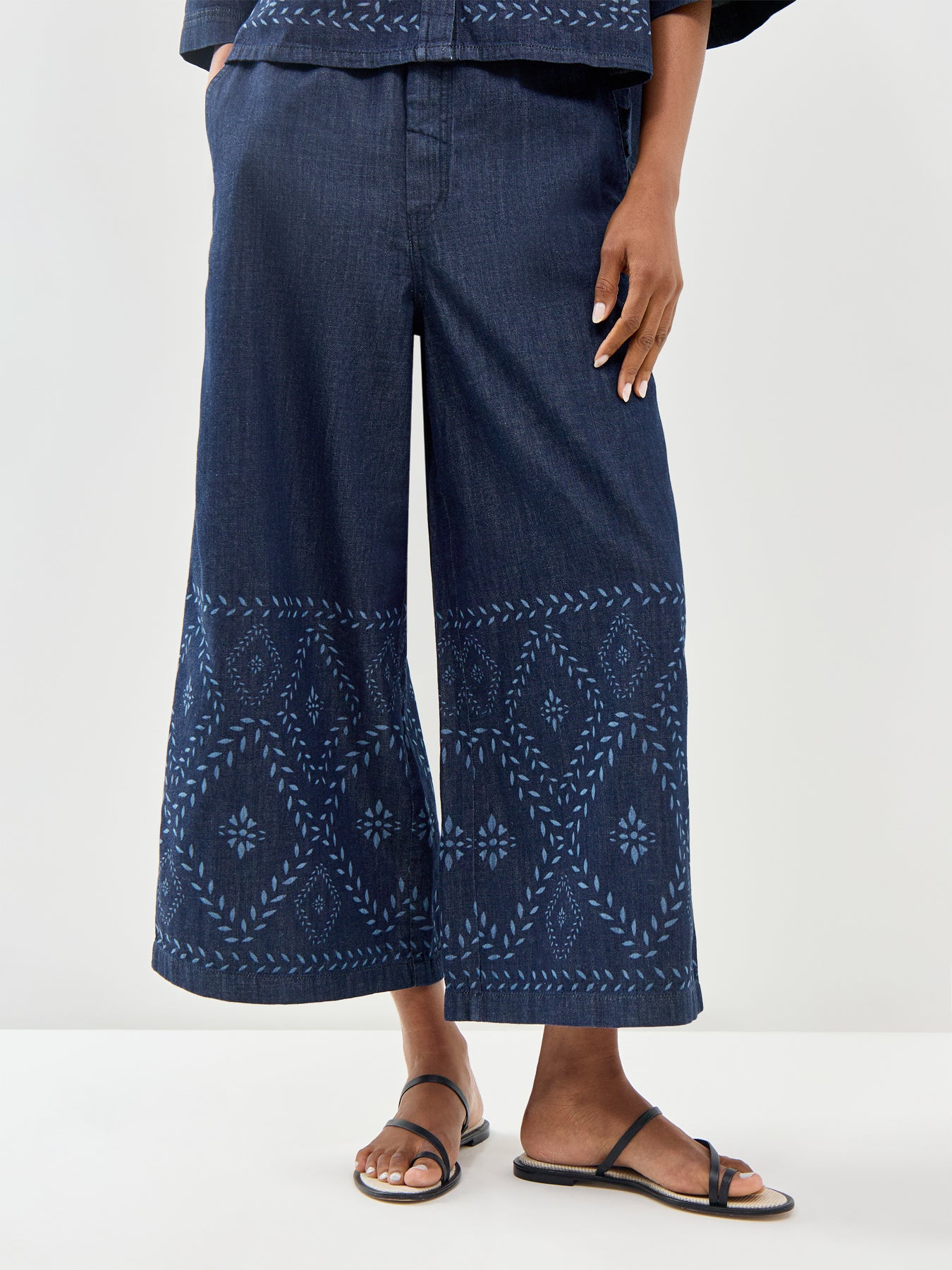 Lampada Wide Leg Jeans Navy