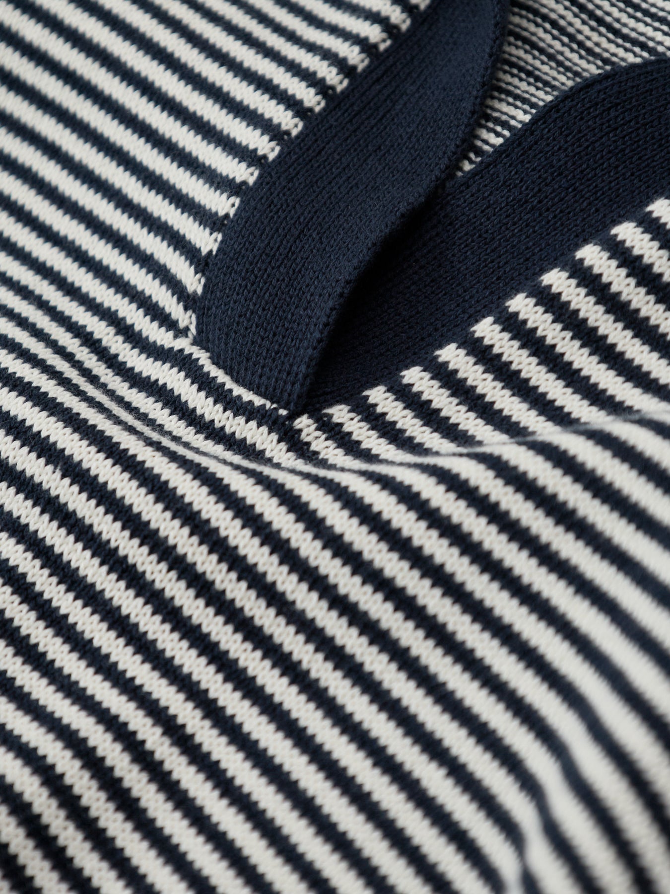 Albero Pinstripe Polo Shirt